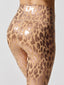 Clouded Leopard Performance Cropped 7/8 Legging + Crop Top Suit