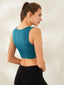 Knotted Ribbed Sports Bra