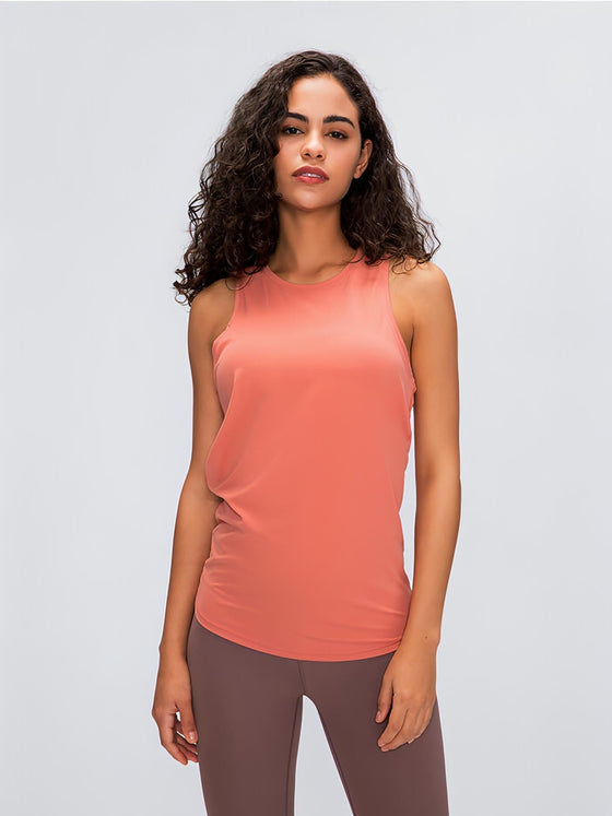 BOW BACK ACTIVE TANK TOP