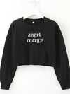 Angelic Energy Cropped Sweatshirt