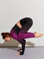Gradient Yoga Legging + Long Sleeve Crop Top Set