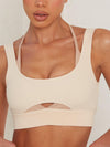 Flawless Active Keyhole Layered Extra Sports Bra