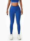 Yoga Pants Women High Waist Hip Lift Running Tights Outer Wear Sports Nude Feel Fitness Trousers