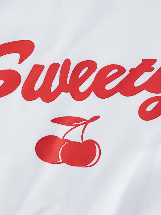 Cherry Sweet Cropped Sweater