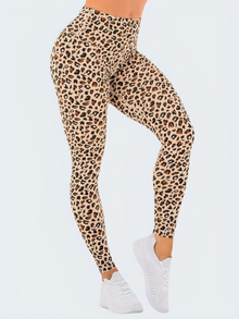  Baby Leopard Print Yoga Legging